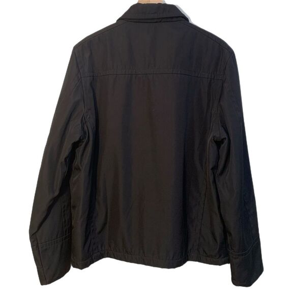 KENNETH COLE REACTION Jacket Men’s L Black Full Zip Inner Outer Pockets. - Picture 2 of 16